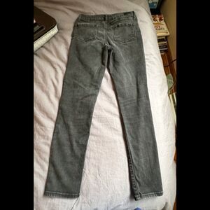 RSQ Girls Black Mid Rise Skinny Ankle Jeans size 12 GUC